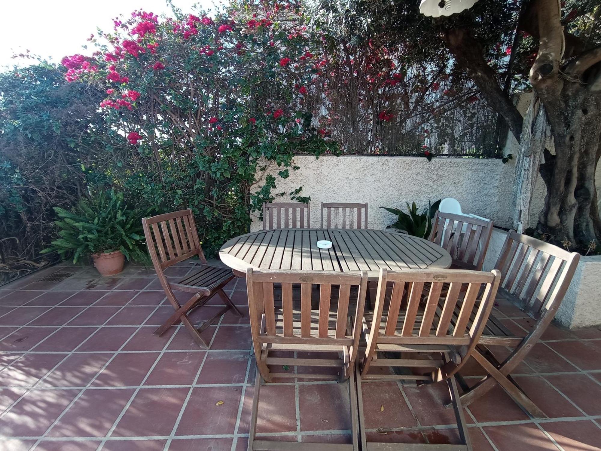 Apartamento en Villa con Piscina Malaga Bagian luar foto