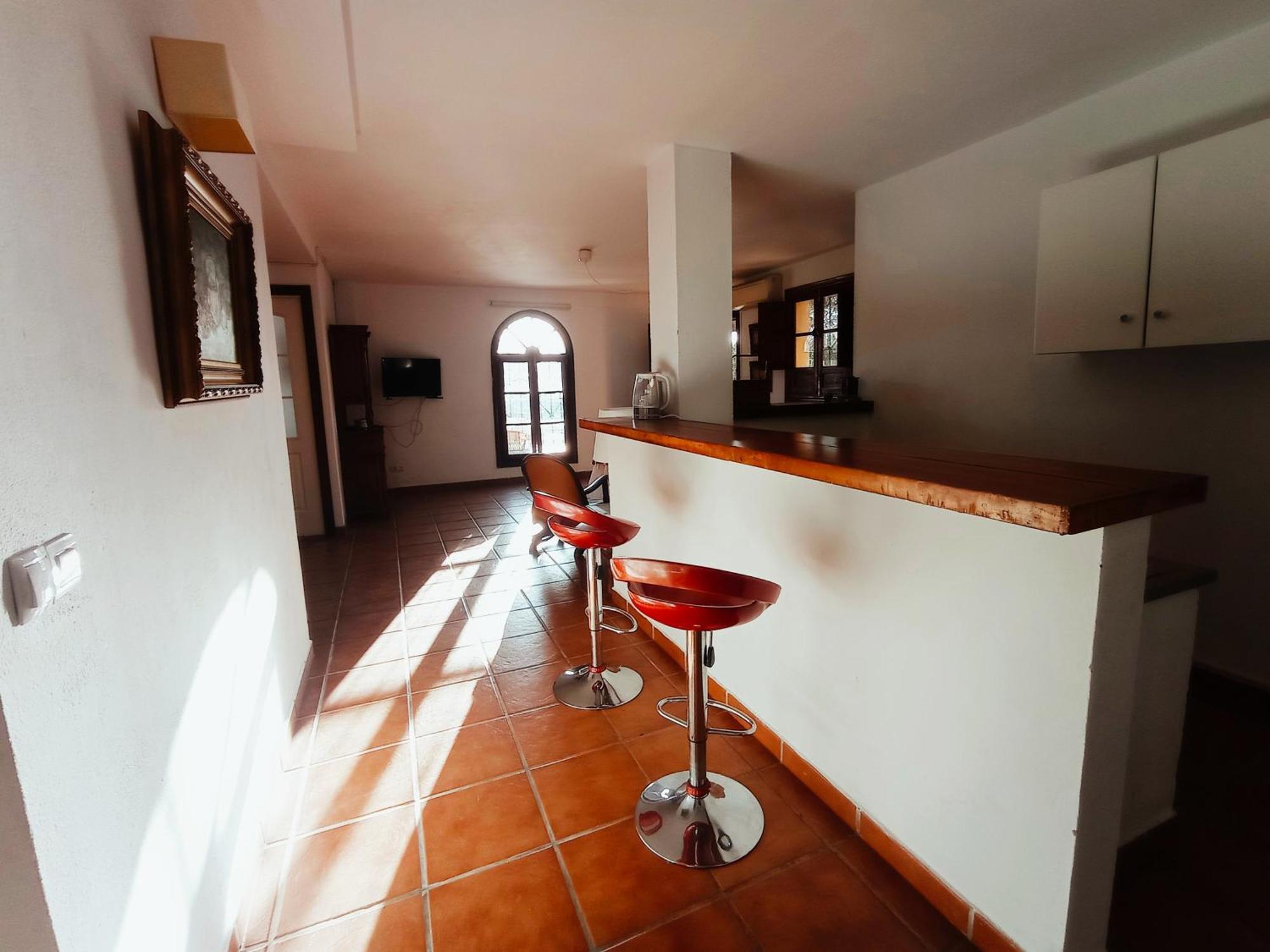 Apartamento en Villa con Piscina Malaga Bagian luar foto