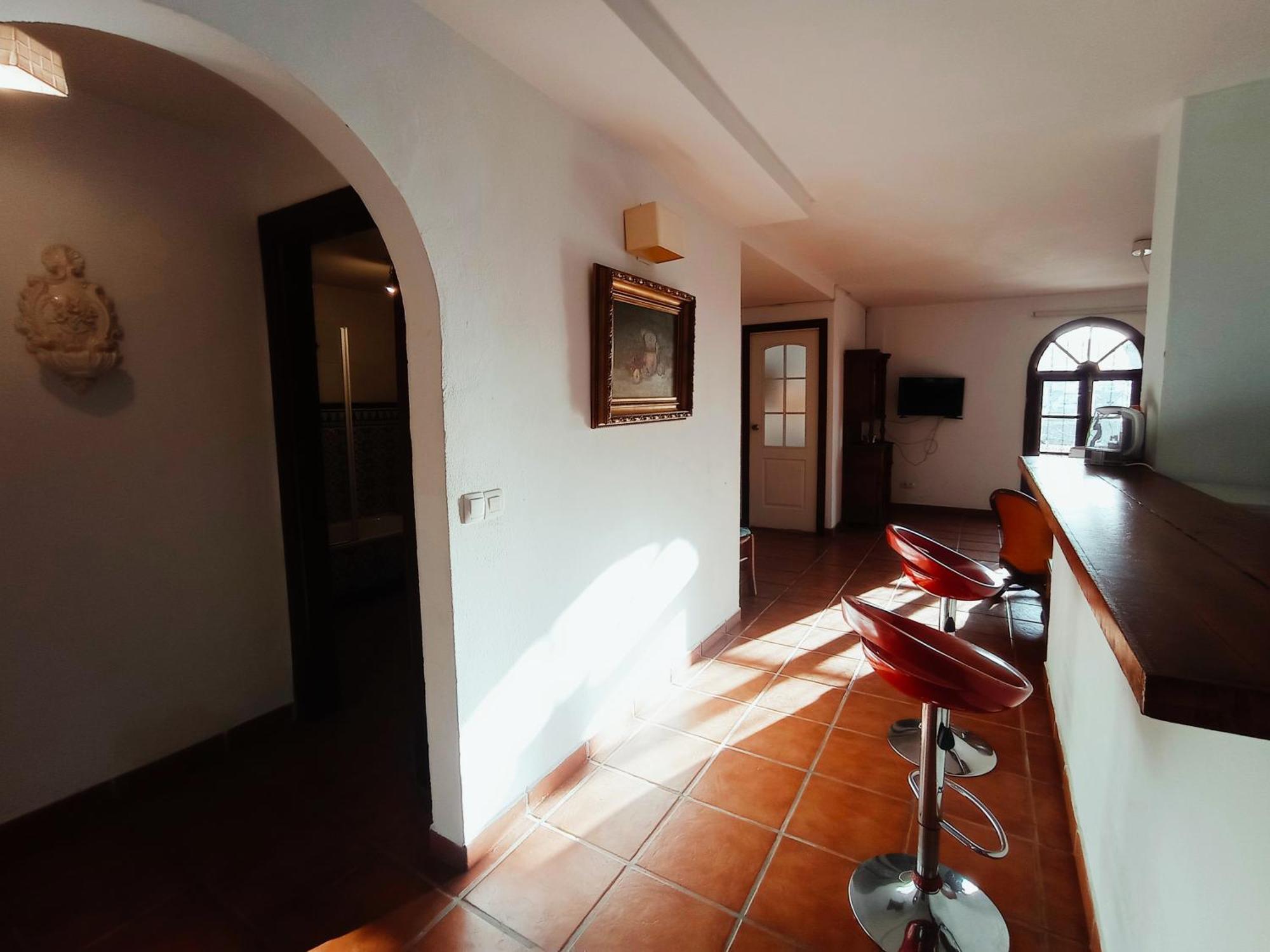 Apartamento en Villa con Piscina Malaga Bagian luar foto