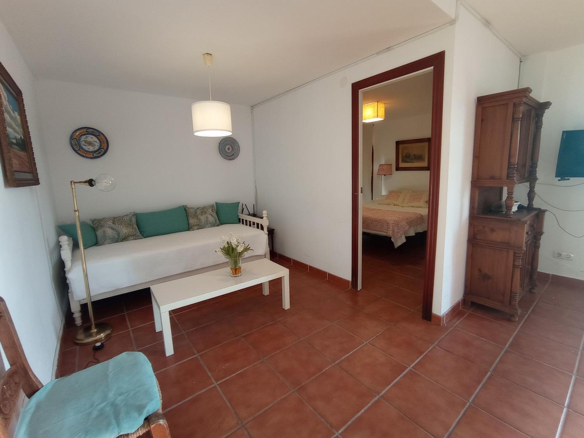 Apartamento en Villa con Piscina Malaga Bagian luar foto