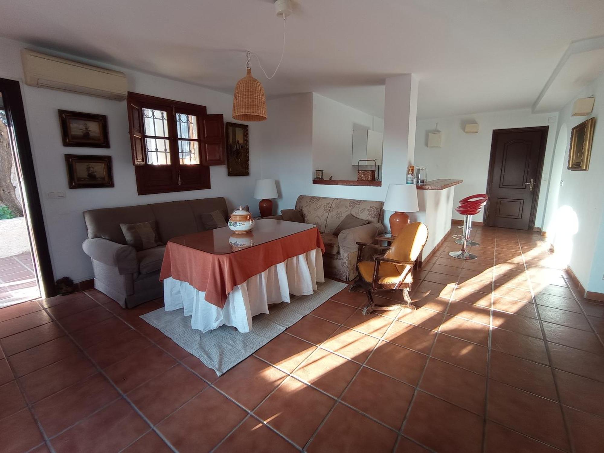 Apartamento en Villa con Piscina Malaga Bagian luar foto