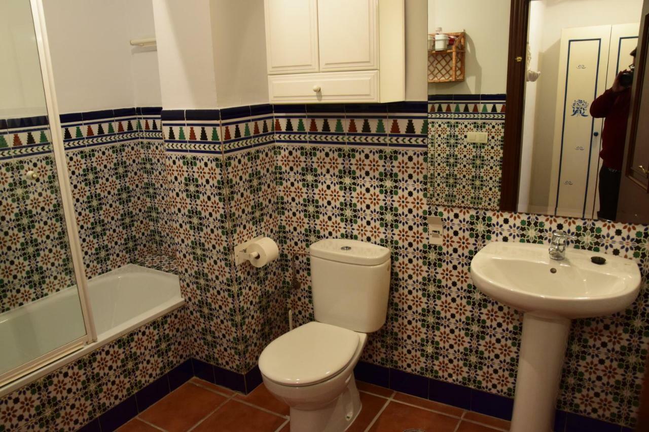 Apartamento en Villa con Piscina Malaga Bagian luar foto