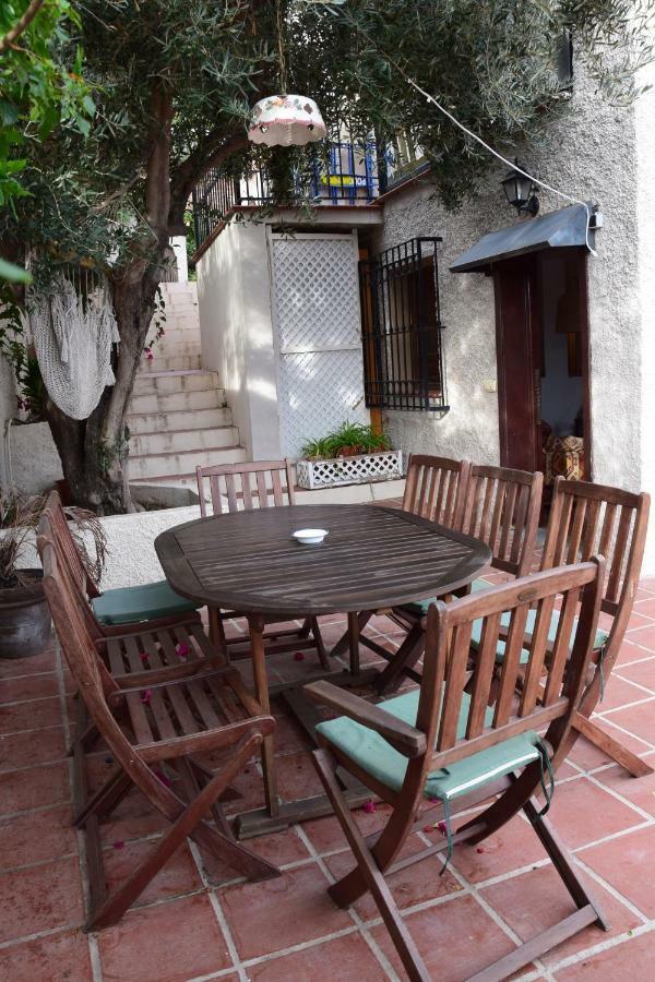 Apartamento en Villa con Piscina Malaga Bagian luar foto