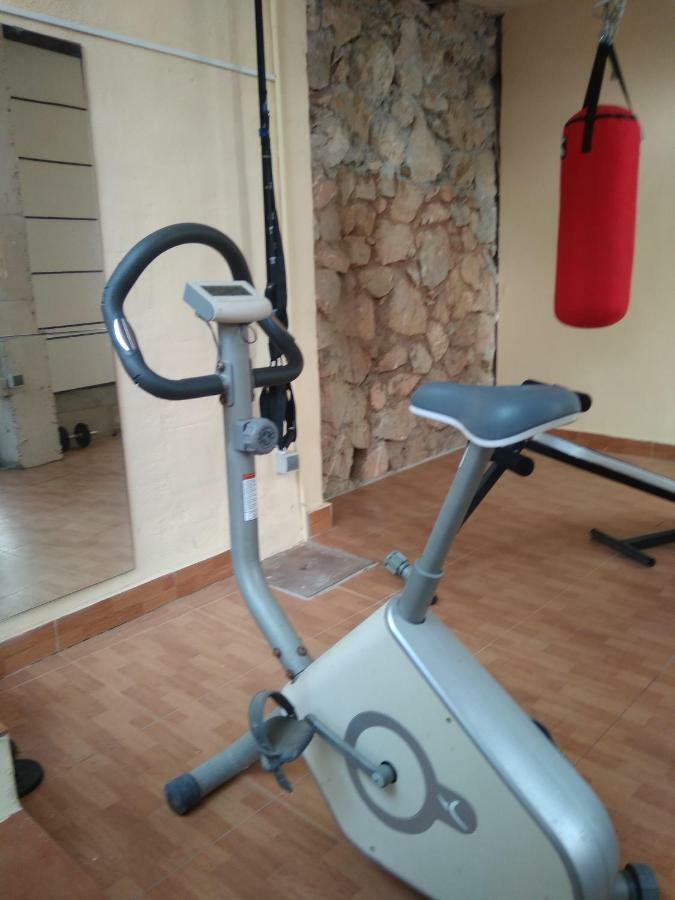Apartamento en Villa con Piscina Malaga Bagian luar foto